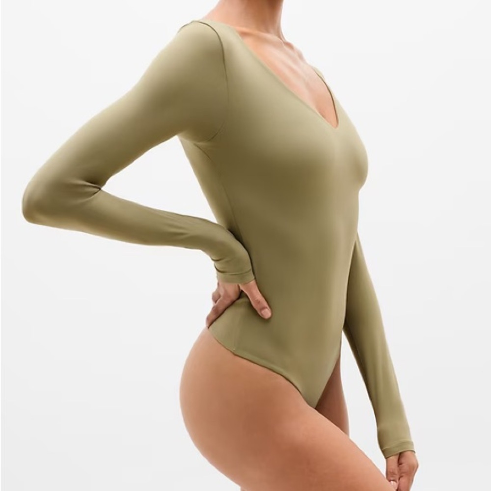 Free People Never Better Long Sleeve Bodysuit